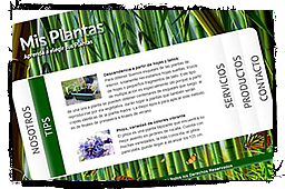 Rediseño web Mis Plantas